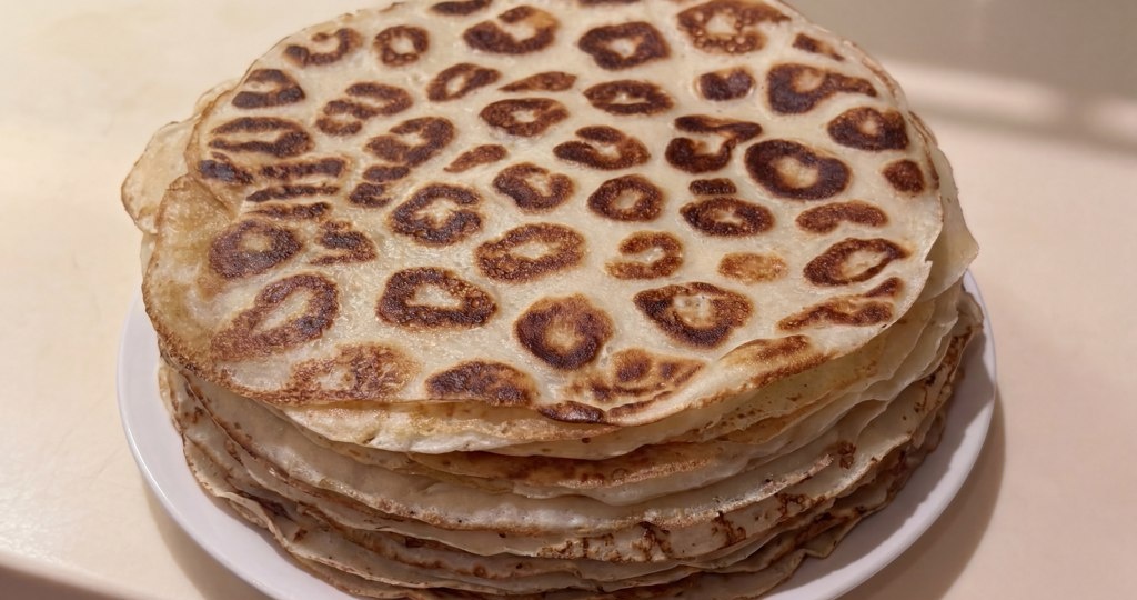 Главный фуд-тренд Масленицы 2026: блины с леопардовым принтом