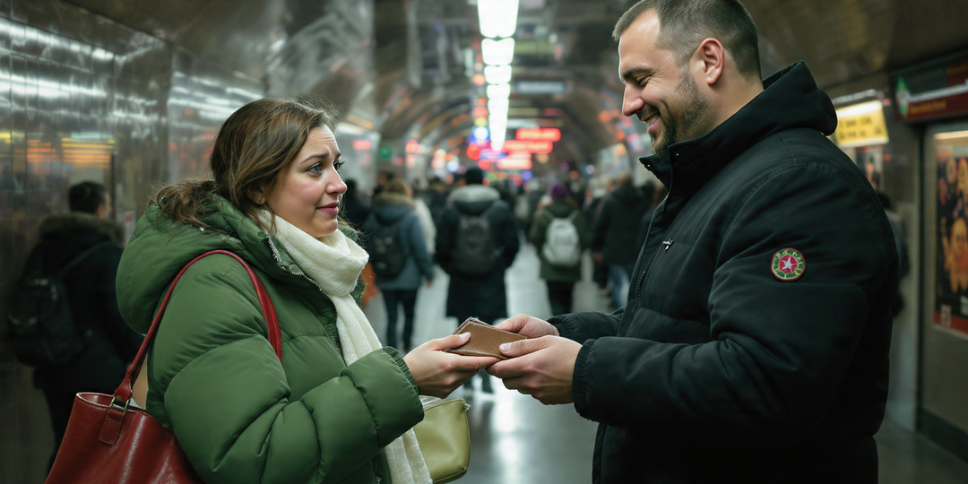 Мужчина в метро попросил поменяться с ним местами. Потянулась к сумке с кошельком – поняла зачем просил