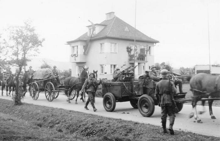 Немецкие тачанки в годы Второй мировой. /Фото: wikimedia.org.