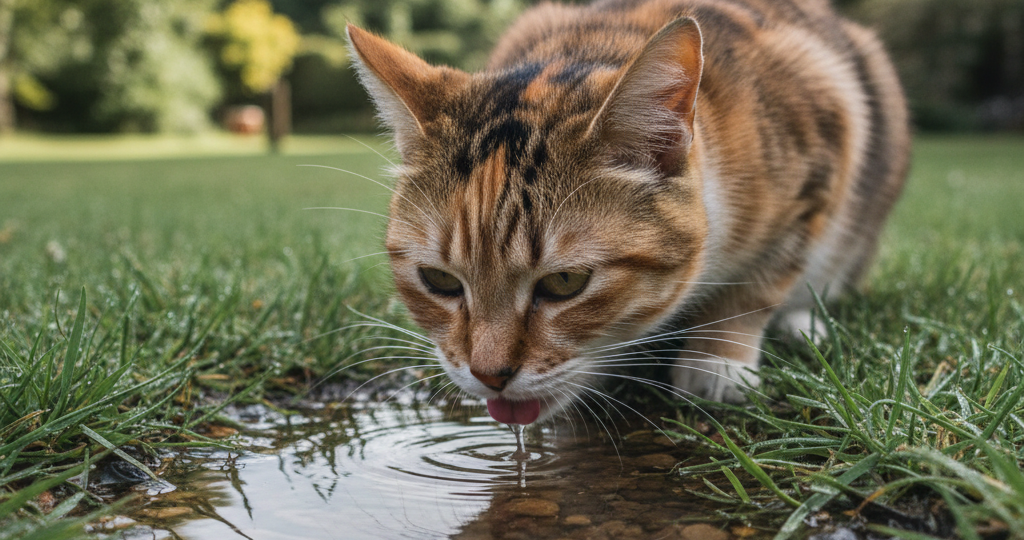 Почему кот пьет воду откуда угодно, только не из своей миски?