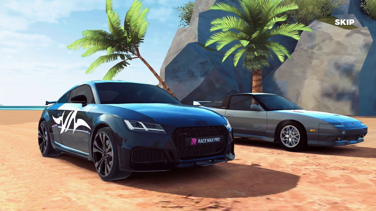 мобильная игра в жанре гонок Race Max Pro