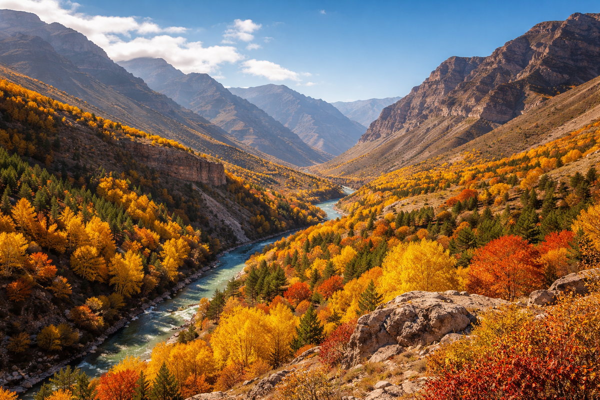 Дагестан. Осень.