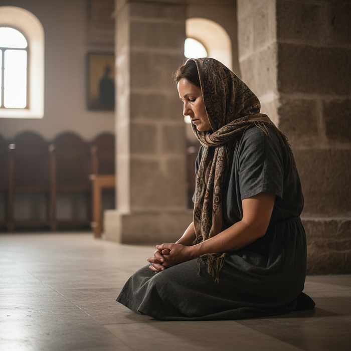    Мне запретили вставать на колени в храме 29 августа, нарушила ли я церковный Устав, молясь на коленях в этот день?