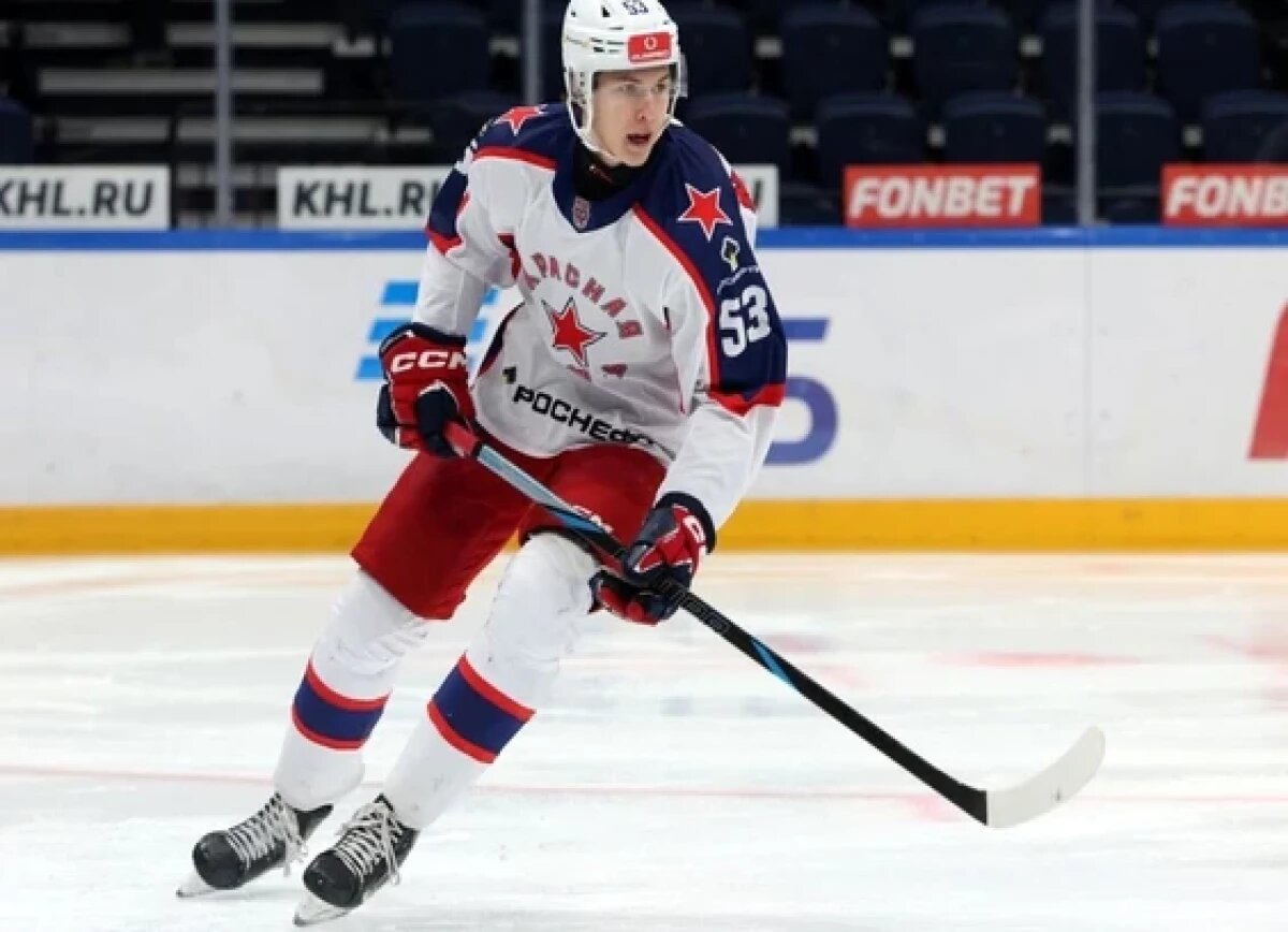     В Калгари оценили загадочного проспекта «Флэймз» Матвейко: способен вырасти в серьёзную силу