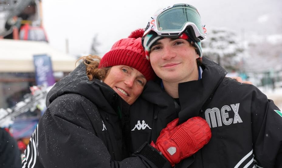    Горнолыжники Сара Шлепер и Лассе Хахиола стали первыми в истории зимних Олимпиад матерью и сыном, выступившими на одних Играх. Фото: Reuters