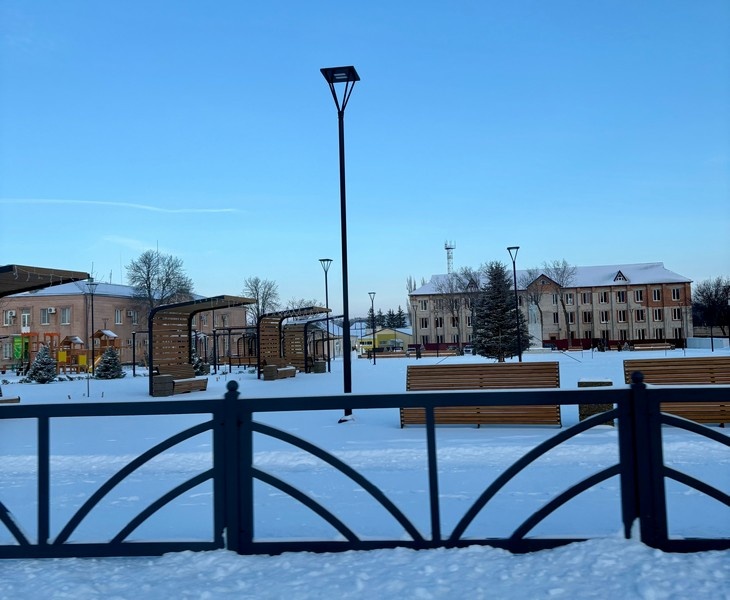    зима, площадь Редакция Газеты