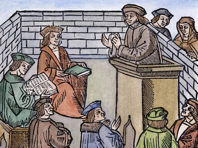 Иллюстрация: Женева, 1525 г.