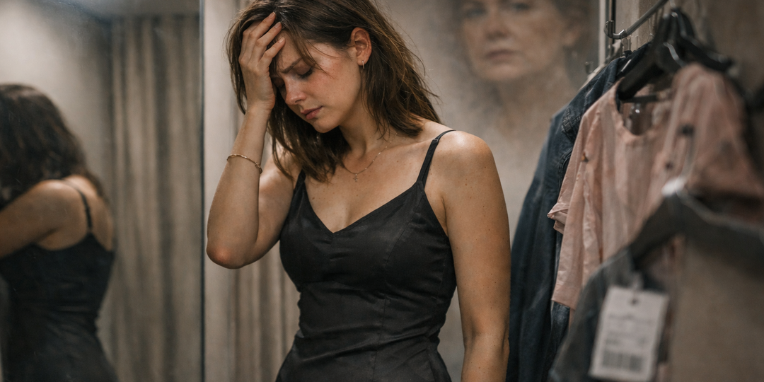 Она боялась примерочных. Потому что там слышала голос матери громче музыки