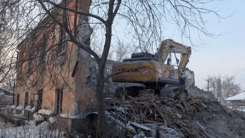     Снос аварийного дома barnaul.org