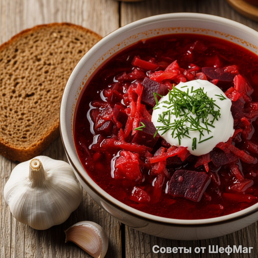 Идеальный баланс сладости свеклы и кислоты томата.