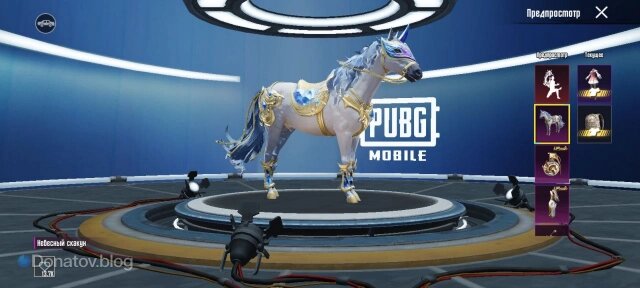    «Небесный скакун» в PUBG Mobile