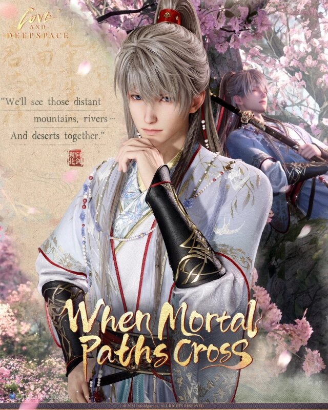    Xavier — Blades with Blossoms