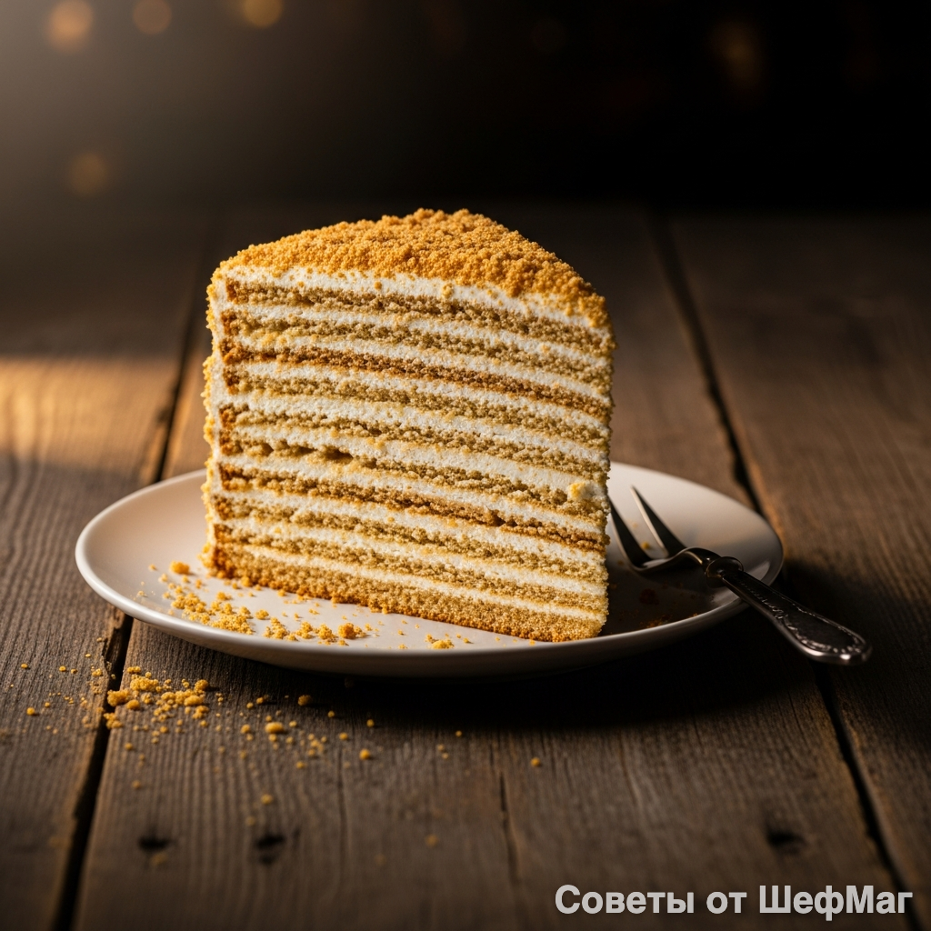 Тот самый идеальный срез, где коржи и крем стали единым целым.