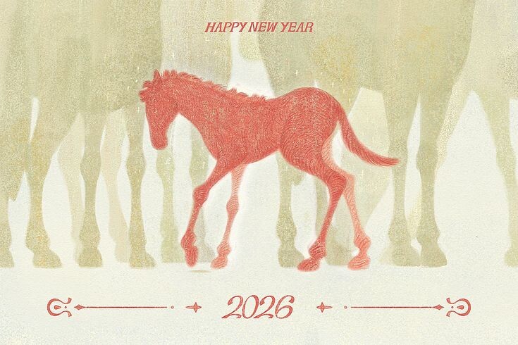 1. 2026 год Огненной Лошади. Иллюстрации из открытых источников.