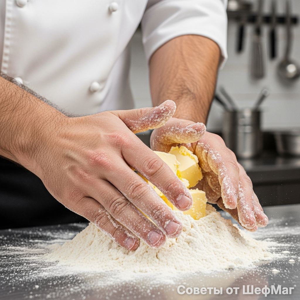 Крошка должна быть сухой и прохладной.