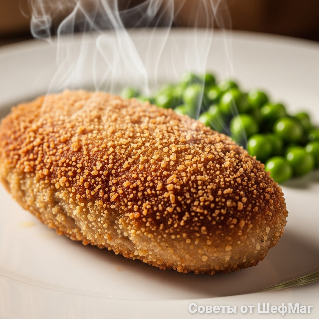 Хлебная соломка должна быть тонкой и равномерно золотистой.