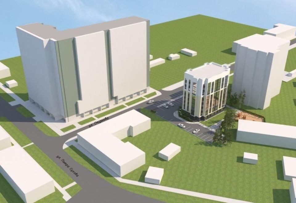    Проект планировки микрорайона Поток в Барнауле. Источник: Мастерская Золотова