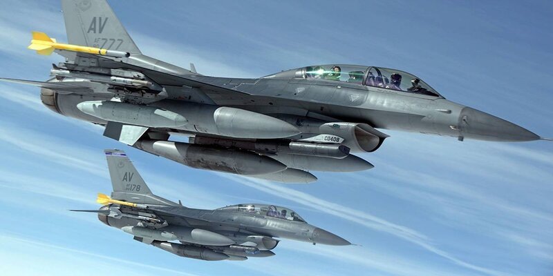 Самолёт F-16  фото: яндекс 