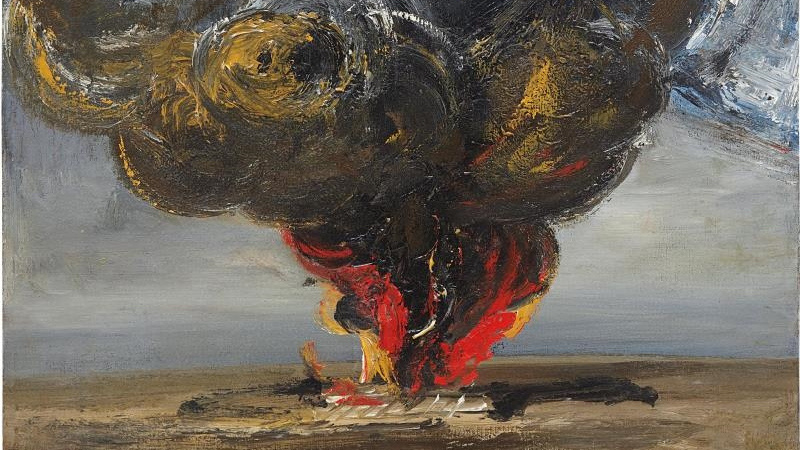     Давид Альфаро Сикейрос. Взрыв в городе. 1935