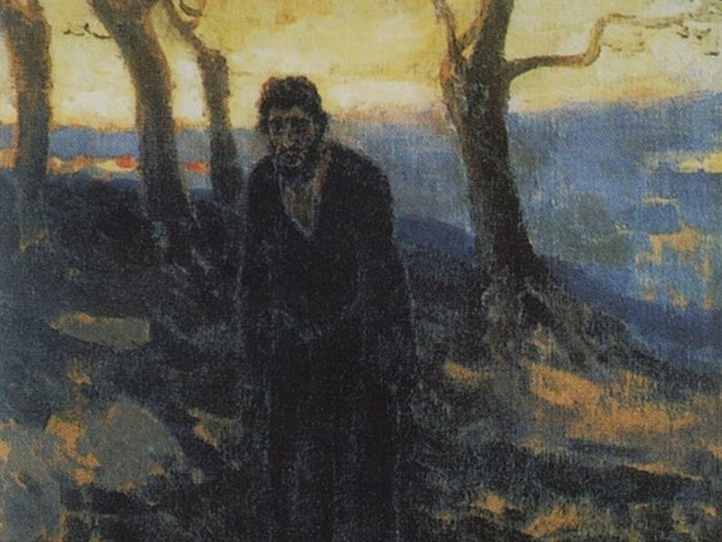    Николай Ге. Иуда (фрагмент). Ранее1894 года