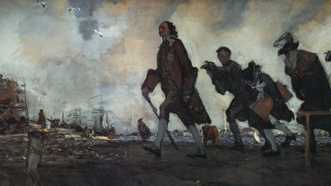     Валентин Александрович Серов. Петр I. 1907 г.