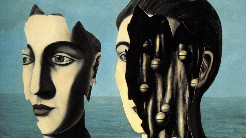     Рене Магритт. Двойной секрет (фрагмент). 1927