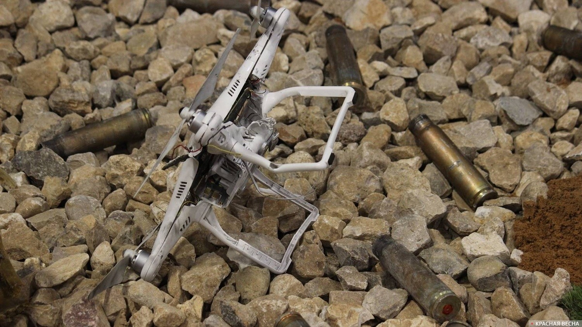     Сбитый дрон   
Олег Константинов (с) ИА Красная Весна (1)