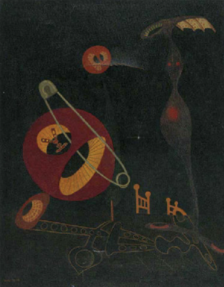 Работа Мишеля Тапье