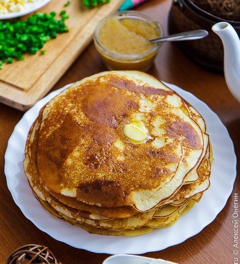 Дрожжевые блины