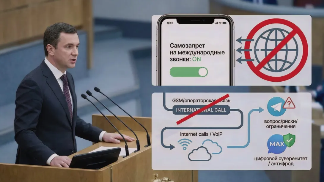 Анонсирован новый инструмент в борьбе с мошенниками — самозапрет на международные звонки
Фото:
Виталий Халевин / ForPost / нейросеть NanoBanano Pro