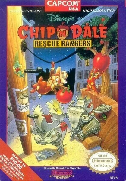 Обложка игры CHIP & DALE