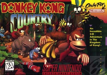 Обложка игры Donkey Kong Country 1994