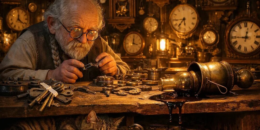 Сказка: Мастерская лунного часовщика
