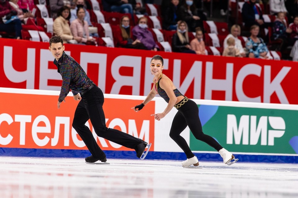    В 2019 году Никита Рахманин и Карина Акопова выступали на Гран-при в Челябинске Валерий ЗВОНАРЕВ