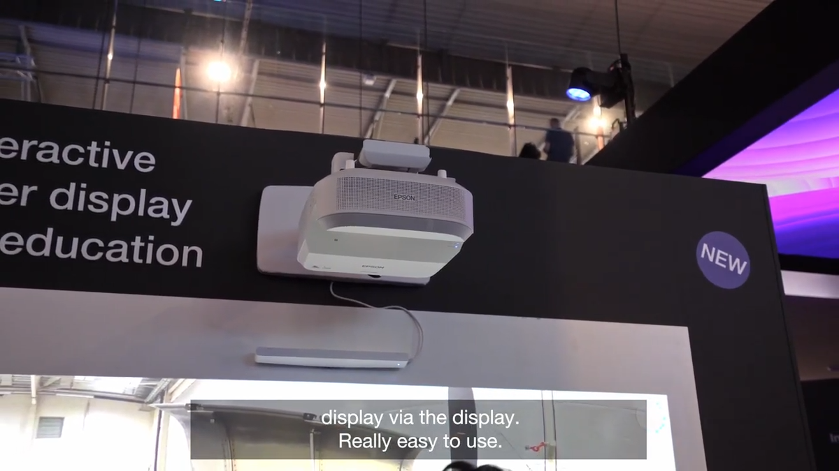    Epson представила лазерный проектор с беспроводным стилусом