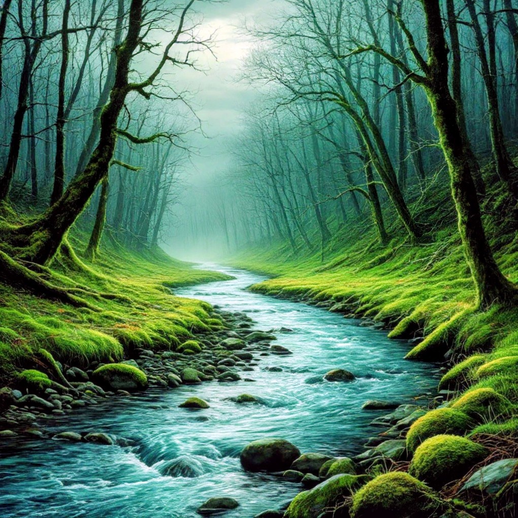 "Река слёз" – ИИ мне выдал нечто мистическое