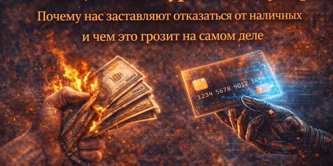 «Конец эпохи шуршащих купюр»: Почему нас заставляют отказаться от наличных и чем это грозит на самом деле