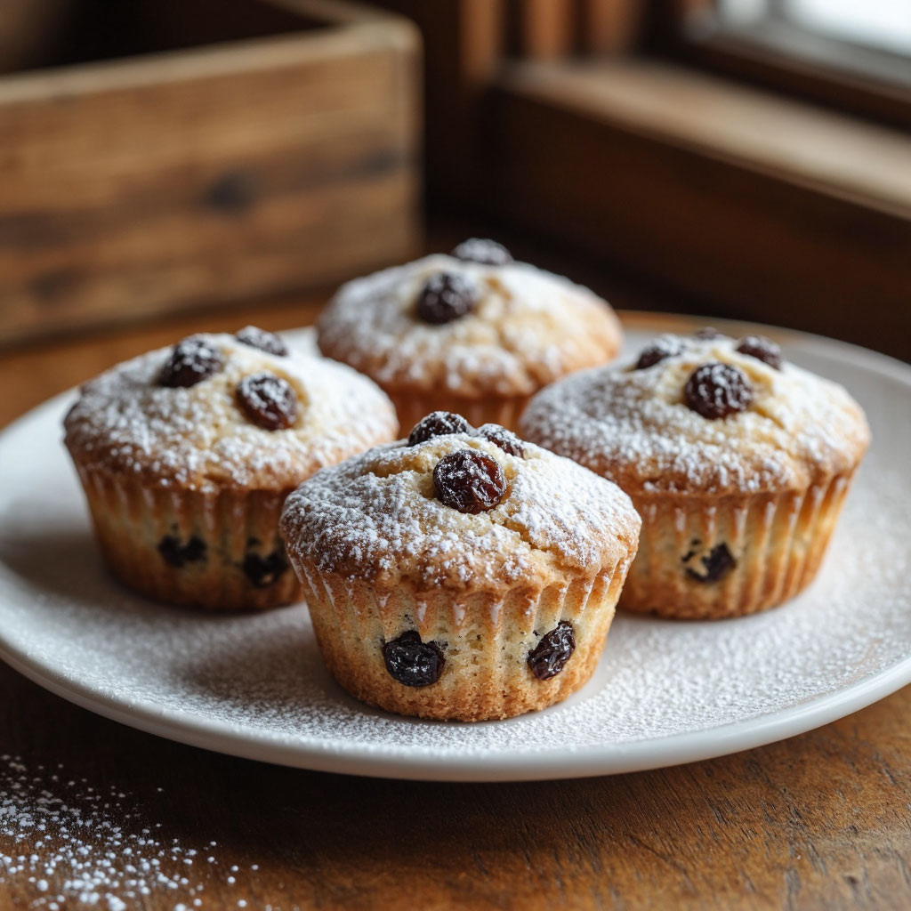 Кексы с изюмом: ароматная домашняя выпечка к чаю 🧁☕