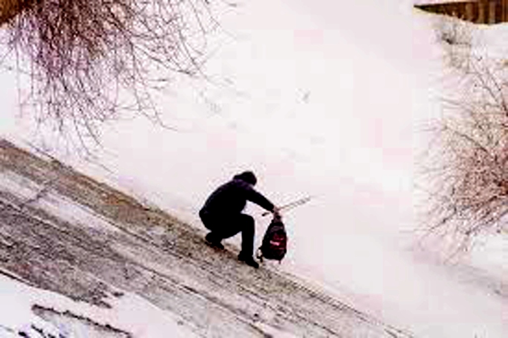 И снег и гололед и это Тирасполь