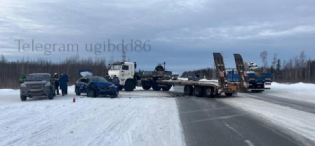    Семилетняя девочка пострадала в автоаварии в Югре