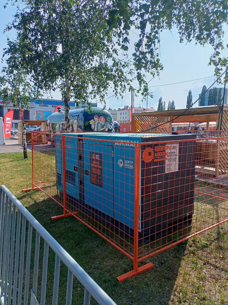 генератор аирман на фестивале "Есть!" в Уфе