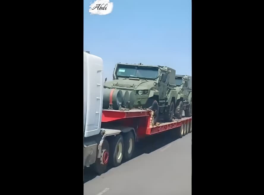   КамАЗ-53949 «Тайфун-К», предположительно, на вооружении Эфиопии