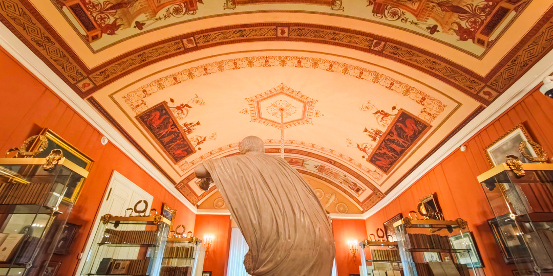 Великолепные интерьеры усадьбы Хрущёвых-Селезнёвых на Пречистенке - эталон послепожарной Москвы начала XIX века