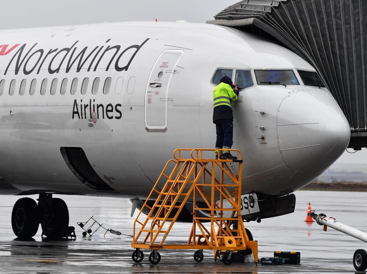    Самолет авиакомпании Nordwind© РИА Новости . Константин Михальчевский