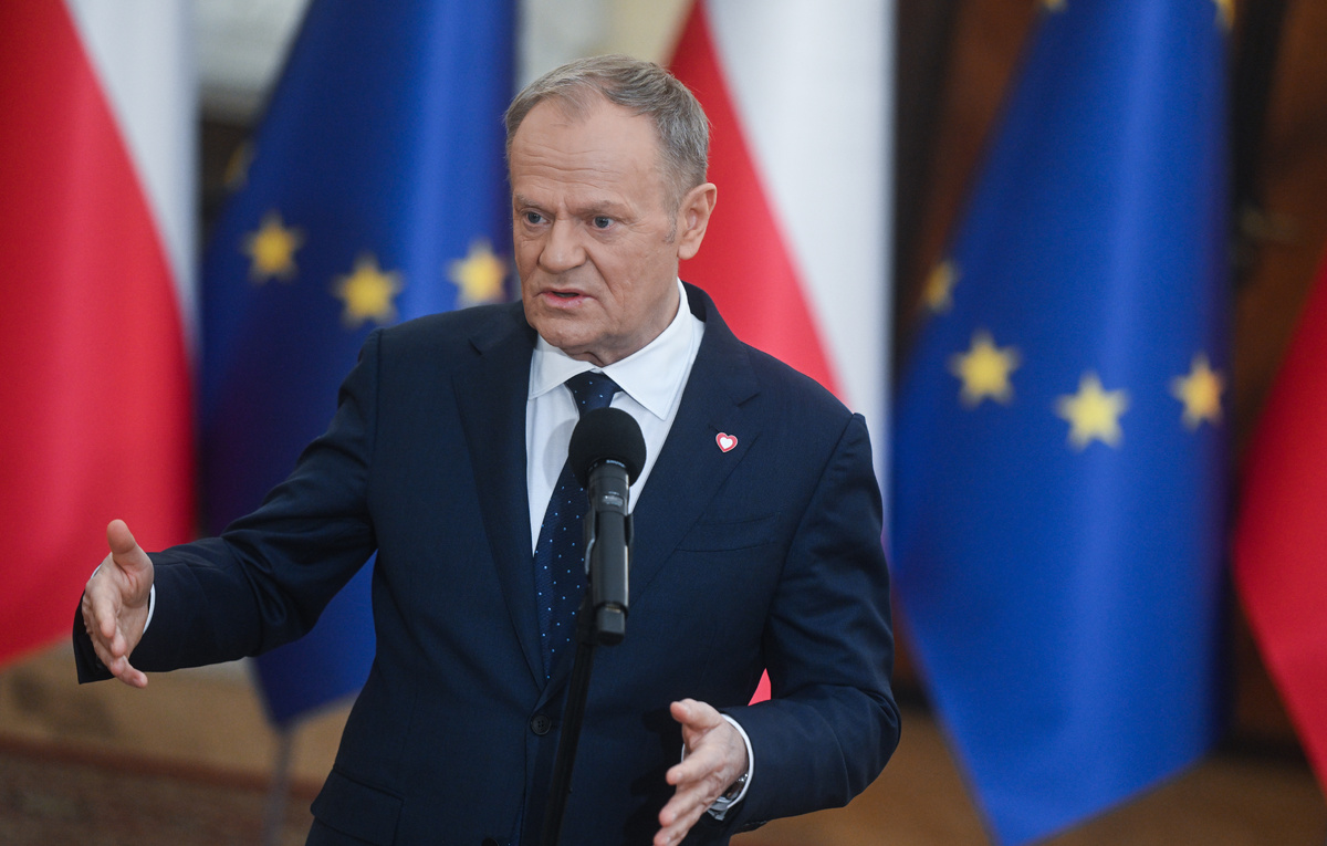    Премьер-министр Польши Дональд Туск  Omar Marques/Getty Images