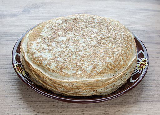 Блинчики заварные на кефире