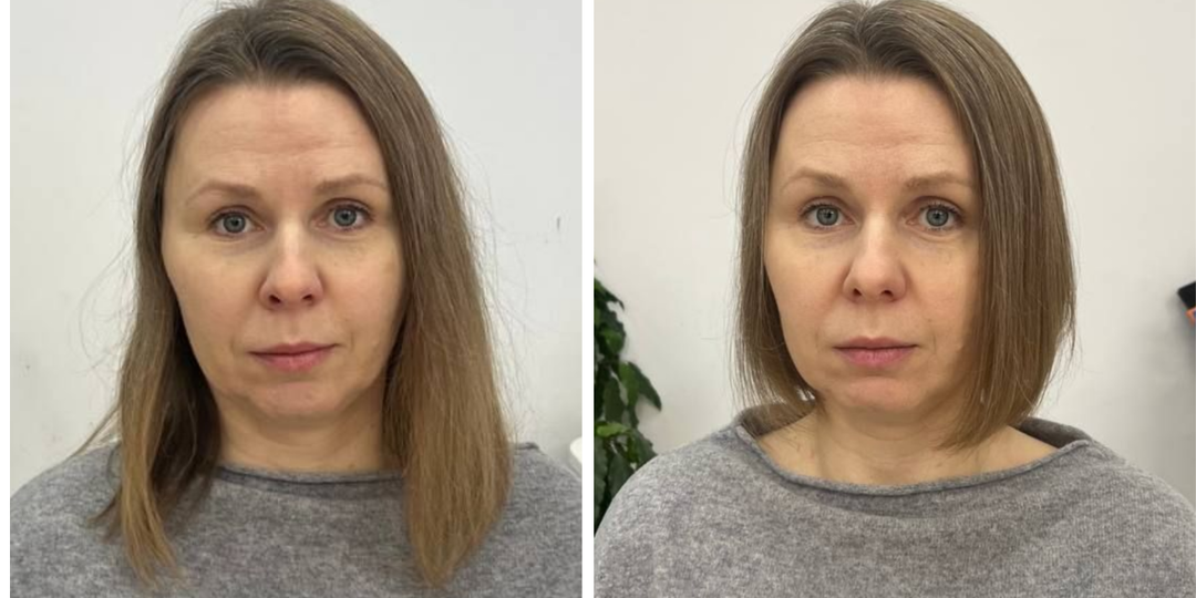 Стрижка Арины: до и после.