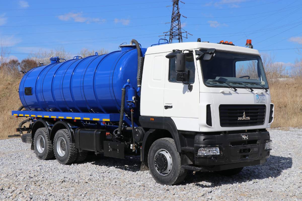 Вакуумная машина МВ-20 на шасси МАЗ 