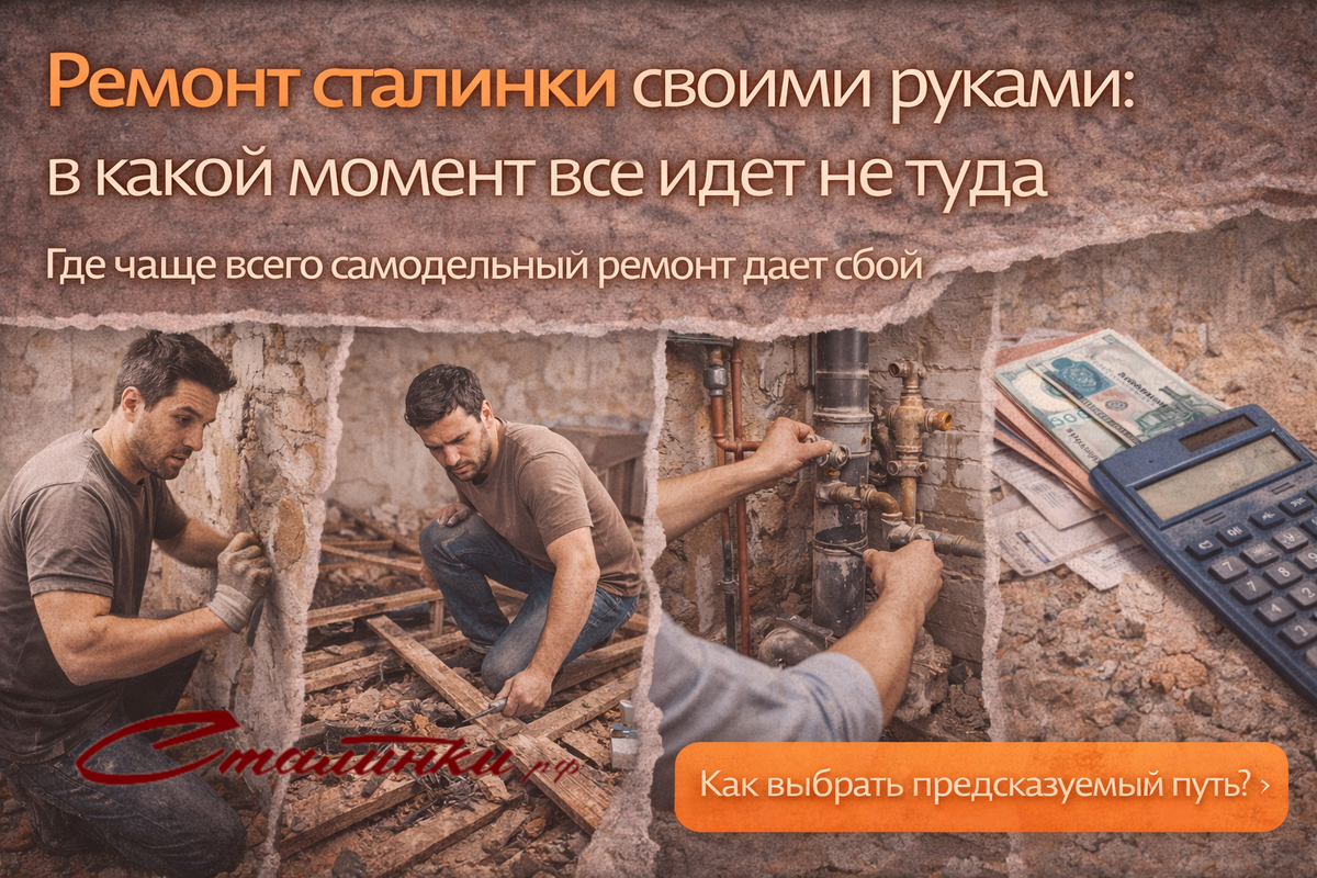 Ремонт сталинки своими руками - Сталинки.рф