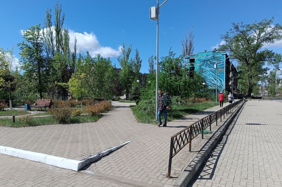    В освобожденную Авдеевку возвращается мирная жизнь. Фото (архив): ТГ/Шевченко